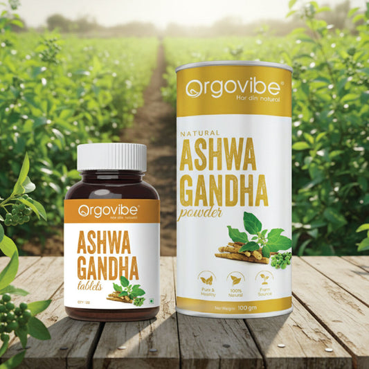 Ashwagandha Tablet + Ashwagandha Powder (B1G1)