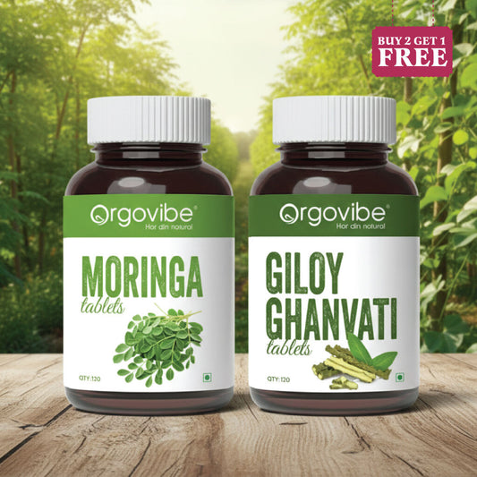 Moringa Tablet + Giloy Tablet