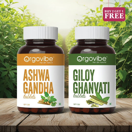 Ashwagandha Tablet + Giloy Tablet